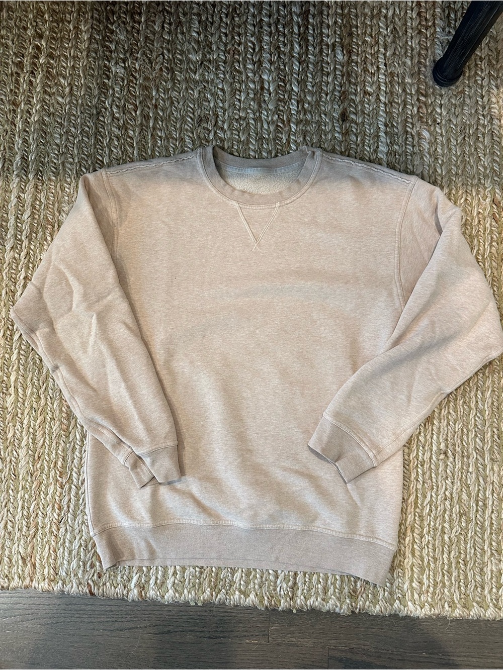 lululemon athletica Crewneck Sweatshirt - Light Tan size 6/small